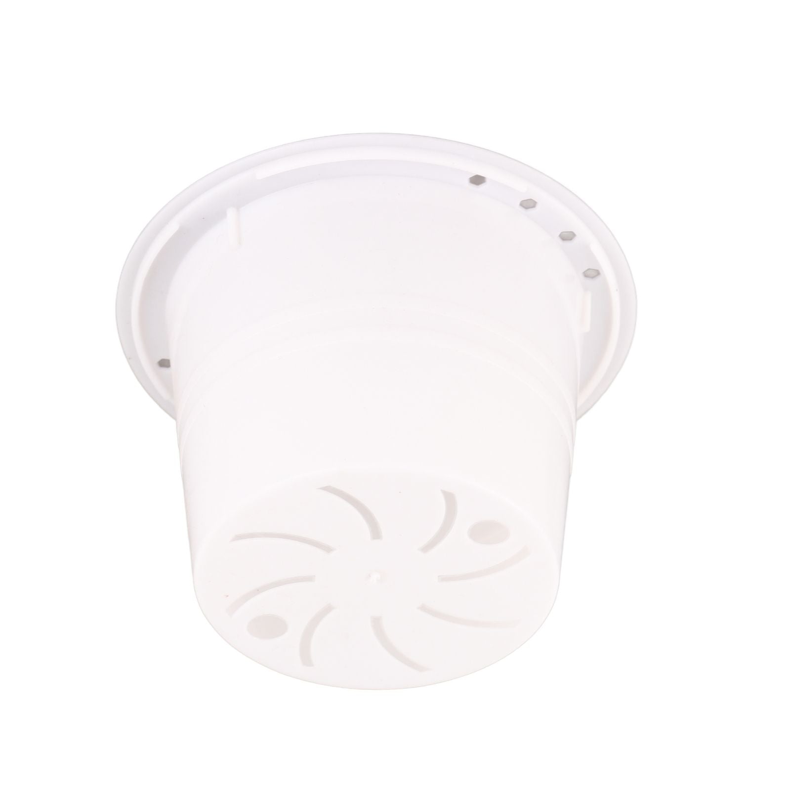 Automatic Water Absorbing Transparent Pot Creative Round Office Desktop Green Plant Hydroponic Plastic Flower V1294-YM0512-221209HR02-2