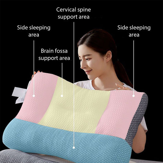 Soy Fiber Pillow Neck Pillow Cervical Ergonomic Pillow Pillow for Neck and Shoulder Pain V1294-YM0512-230315MQ01-1