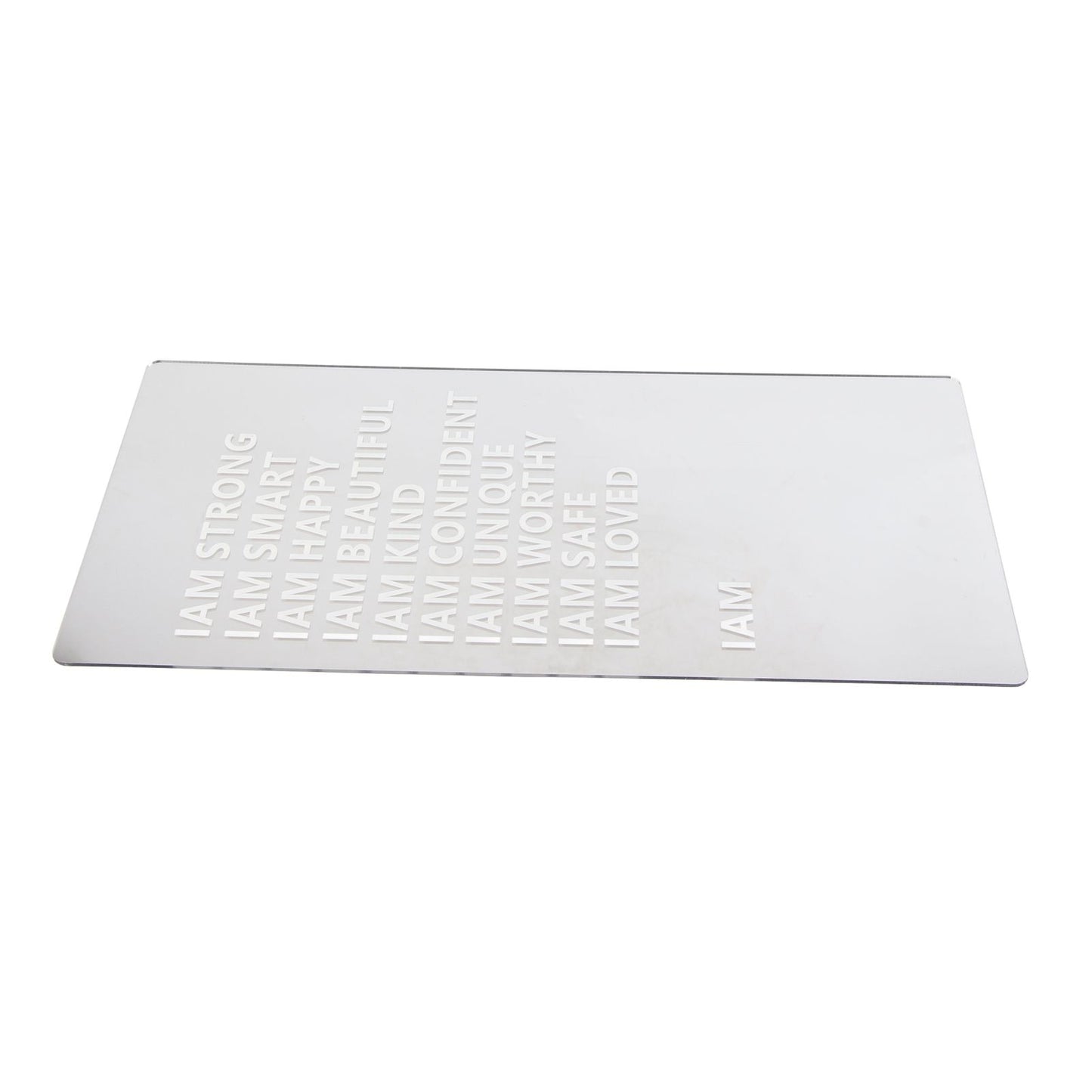 LED Affirmation Mirror Acrylic Mirror USB Mirror Inspirational Mirror Versatile Decor V1294-YM0512-230322WD02-1