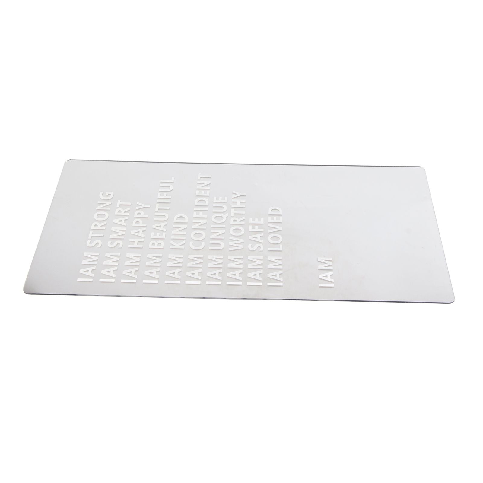 LED Affirmation Mirror Acrylic Mirror USB Mirror Inspirational Mirror Versatile Decor V1294-YM0512-230322WD02-1