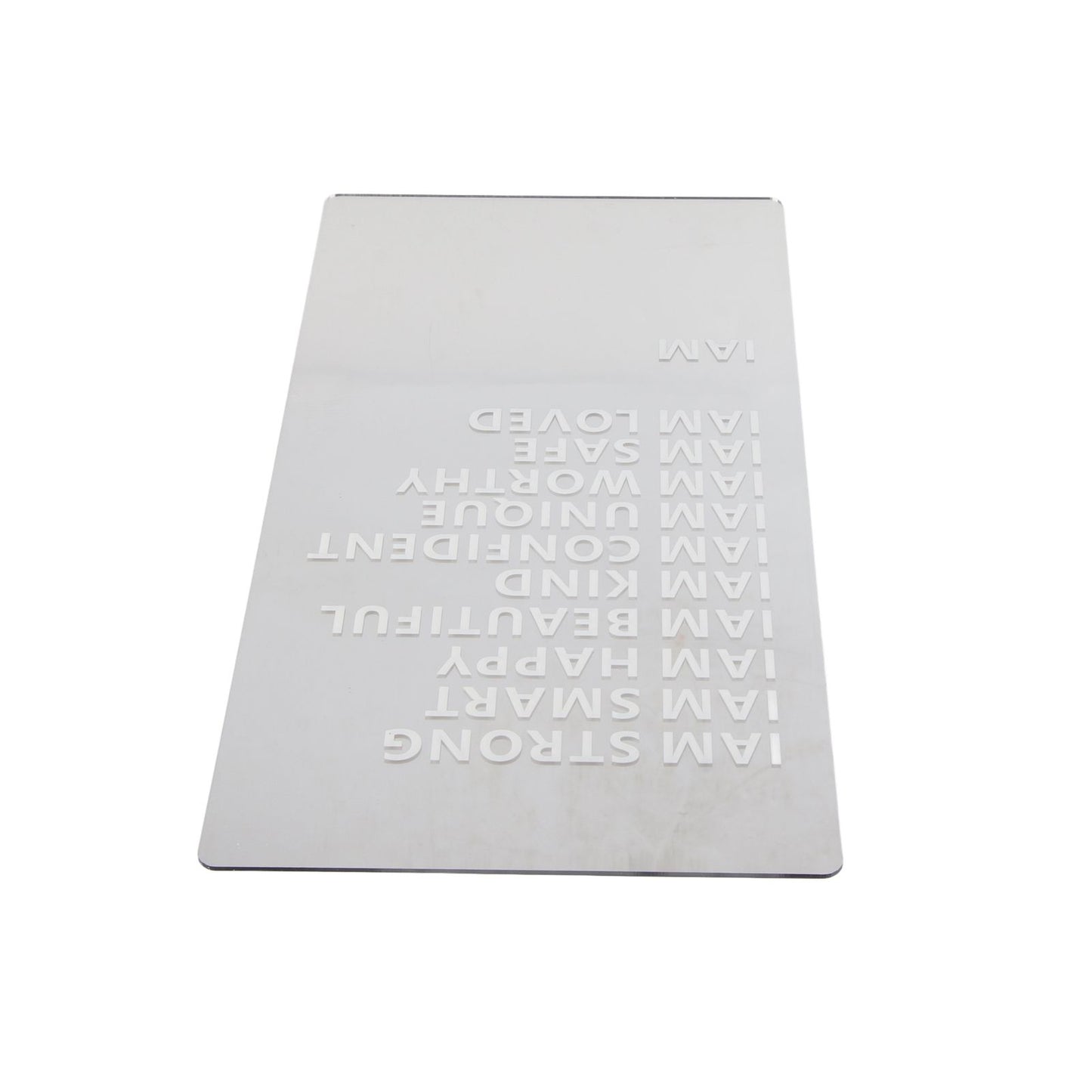LED Affirmation Mirror Acrylic Mirror USB Mirror Inspirational Mirror Versatile Decor V1294-YM0512-230322WD02-1