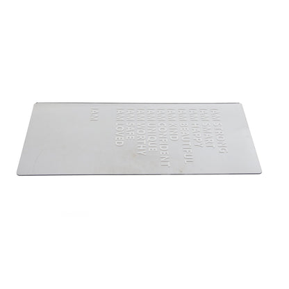 LED Affirmation Mirror Acrylic Mirror USB Mirror Inspirational Mirror Versatile Decor V1294-YM0512-230322WD02-1