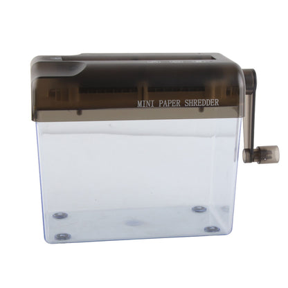 Portable Mini Manual Shredder Desktop A6 Hand File Shredder Paper Cutter V1294-YM0512-230325TW01-3
