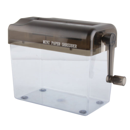 Portable Mini Manual Shredder Desktop A6 Hand File Shredder Paper Cutter V1294-YM0512-230325TW01-3