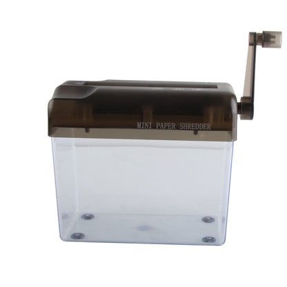 Portable Mini Manual Shredder Desktop A6 Hand File Shredder Paper Cutter V1294-YM0512-230325TW01-3