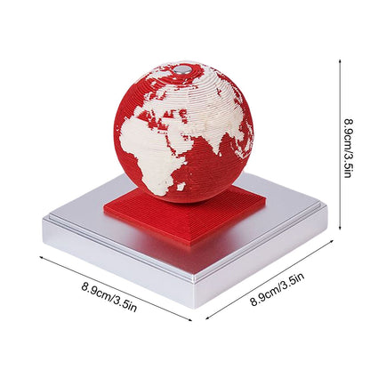 3D Earth Sculpture Calendar Model Ornaments for Home School Office Decor V1294-YM0512-26S86LV96-2