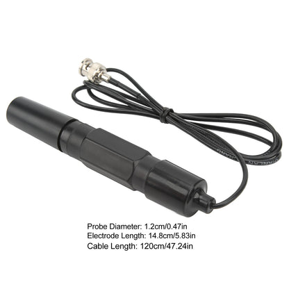 ORP 201H Probe Electrode Replaceable BNC Socket Probe for ORP Tester Meter Controller 1.2M V1294-YM0512-3111220272111