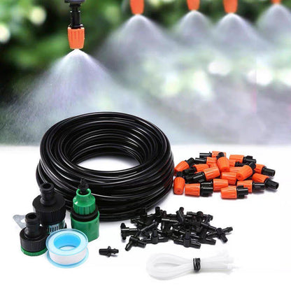 Garden Drip Irrigation System Automatic Micro Spraying Watering Kits Irrigation Atomization System 20m/787.4in V1294-YM0512-3111220274111