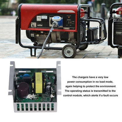 Diesel Generator Battery Charger Module Aluminum Shell Genset Battery Float Charger Adapter Module 170-305V V1294-YM0512-3111220280511