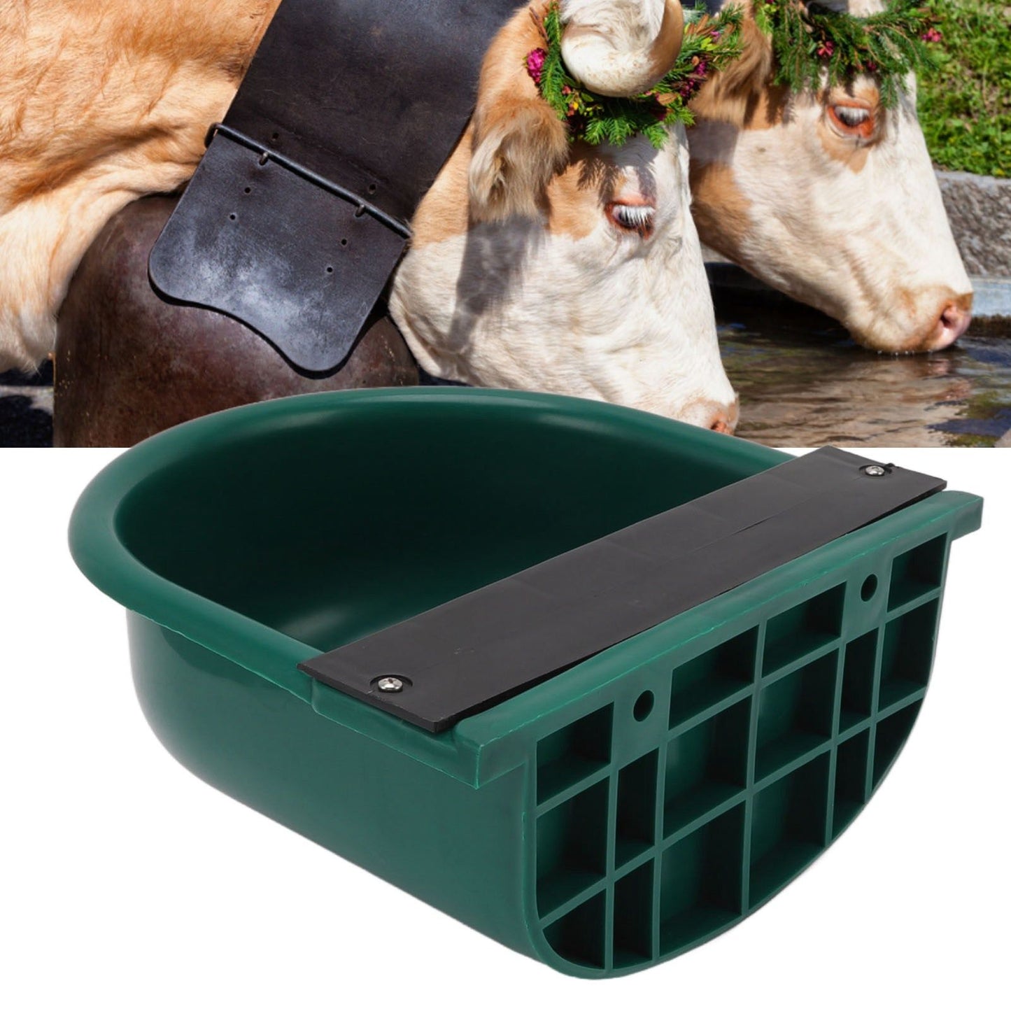 Automatic Livestock Drinking Bowl Plastic Thickened Drink Sink for Cat Sheep Dog Cattle V1294-YM0512-3111220281211
