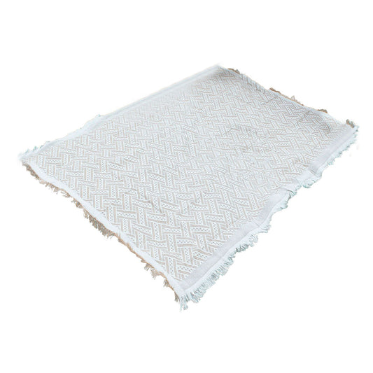 Outdoor Picnic Blanket with Fringe Cotton Soft Comfortable Simple Style for Camping Beach 180x130 V1294-YM0512-3111220282212
