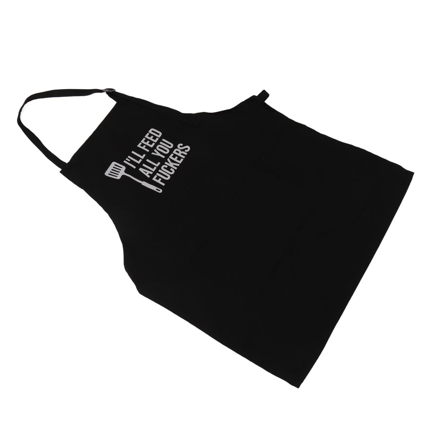 Men Funny Apron Chef Bib Apron with 3 Pockets Adjustable Neck Strap for Kitchen Cooking BBQ Baking Husband V1294-YM0512-3111220282711