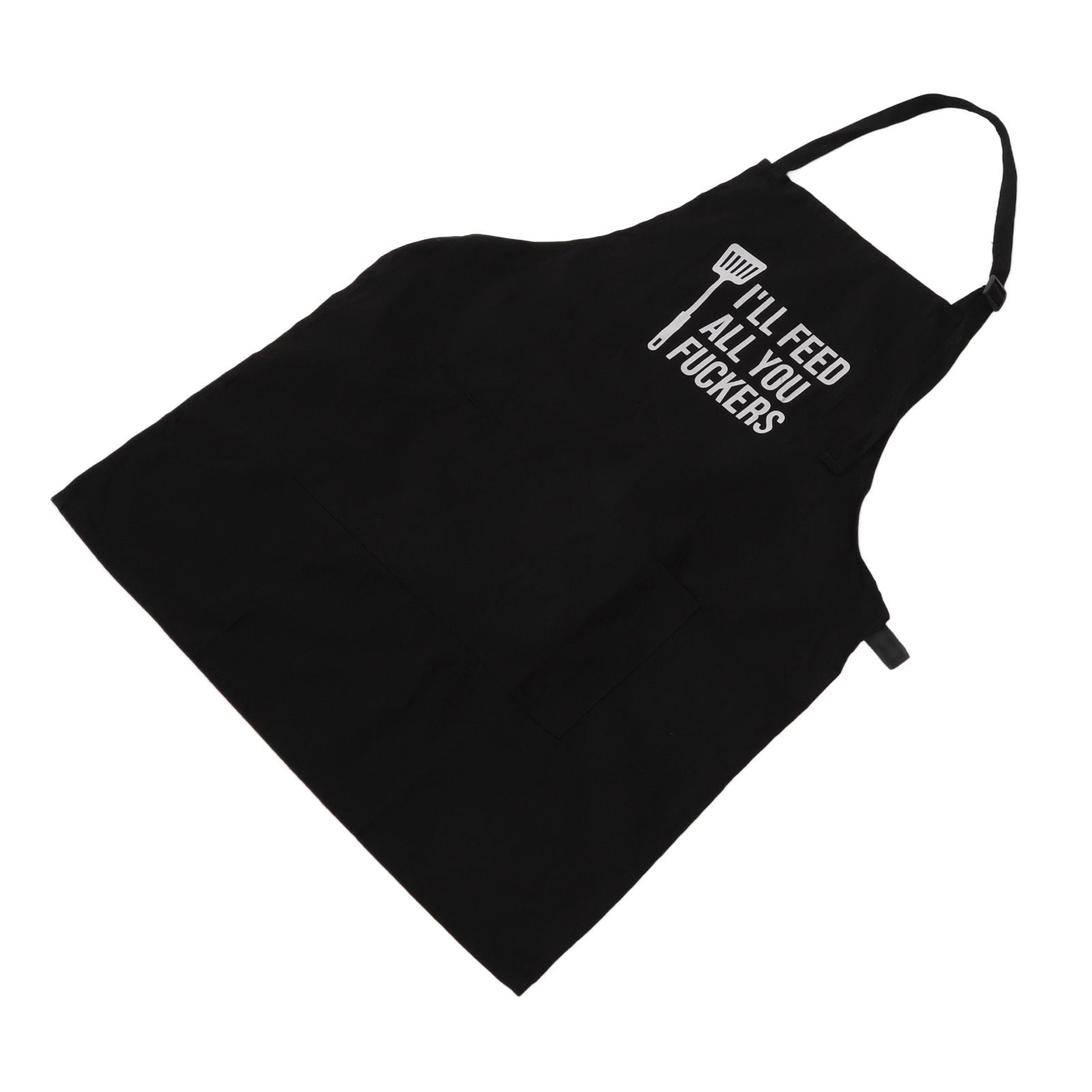 Men Funny Apron Chef Bib Apron with 3 Pockets Adjustable Neck Strap for Kitchen Cooking BBQ Baking Husband V1294-YM0512-3111220282711
