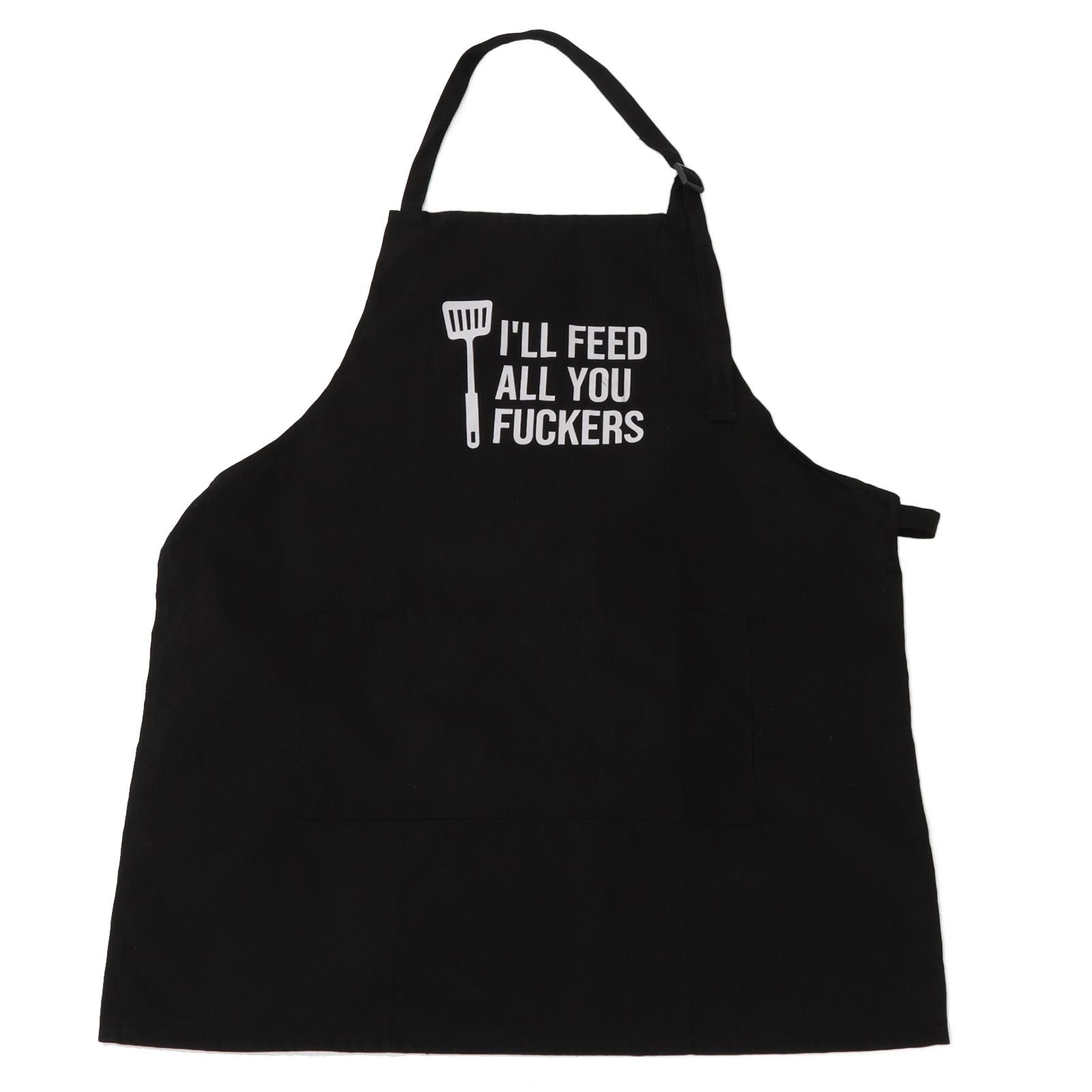 Men Funny Apron Chef Bib Apron with 3 Pockets Adjustable Neck Strap for Kitchen Cooking BBQ Baking Husband V1294-YM0512-3111220282711
