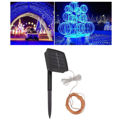 LED Solar String Lights IP44 Waterproof Heatproof Solar Powered Copper Wire Lights for Outdoor Garden Balcony V1294-YM0512-3111220283711