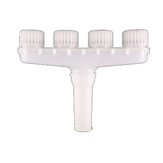 Sprinkler Head Plastic Multifunction Watering Misting Sprinkler for Garden Outdoor Agriculture Four Holes V1294-YM0512-3111220284812