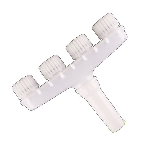 Sprinkler Head Plastic Multifunction Watering Misting Sprinkler for Garden Outdoor Agriculture Four Holes V1294-YM0512-3111220284812