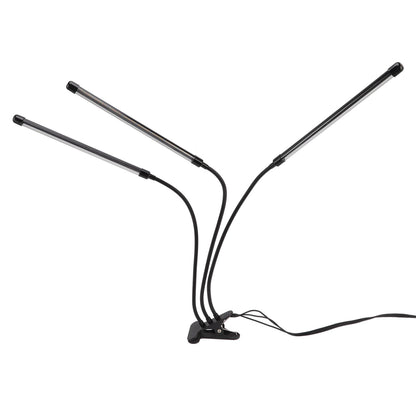 3 Head Clip Plant Light Full Spectrum Red White Warm Light 10 Level Dimmable USB LED Plant Growing Lamp with V1294-YM0512-3111220285211