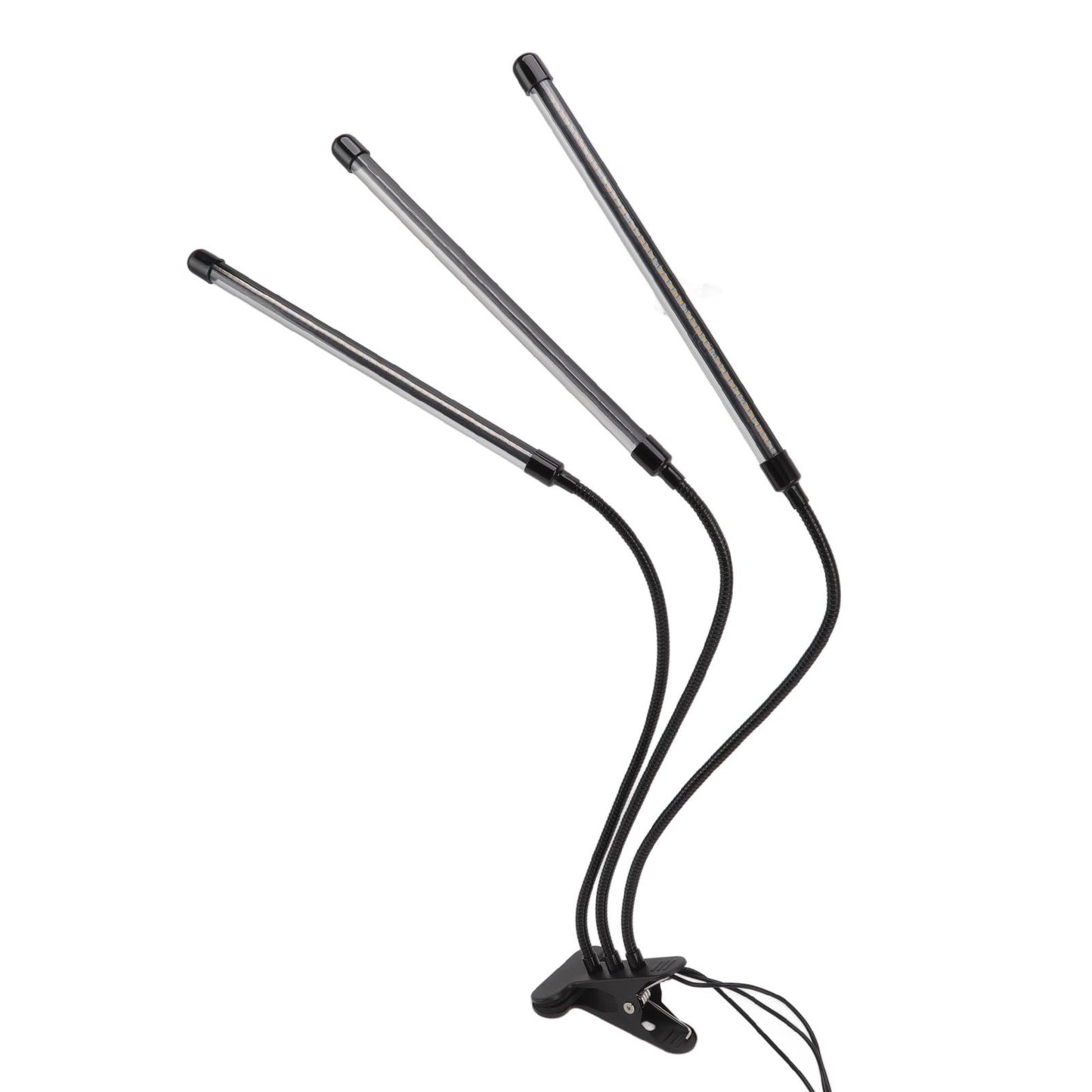 3 Head Clip Plant Light Full Spectrum Red White Warm Light 10 Level Dimmable USB LED Plant Growing Lamp with V1294-YM0512-3111220285211