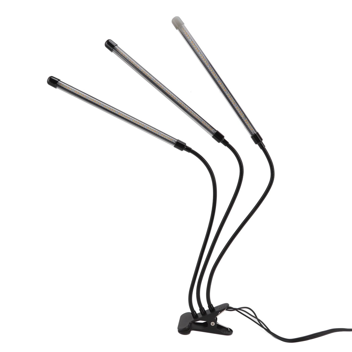 3 Head Clip Plant Light Full Spectrum Red White Warm Light 10 Level Dimmable USB LED Plant Growing Lamp with V1294-YM0512-3111220285211