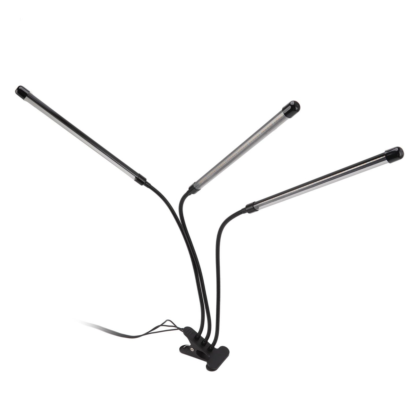 3 Head Clip Plant Light Full Spectrum Red White Warm Light 10 Level Dimmable USB LED Plant Growing Lamp with V1294-YM0512-3111220285211