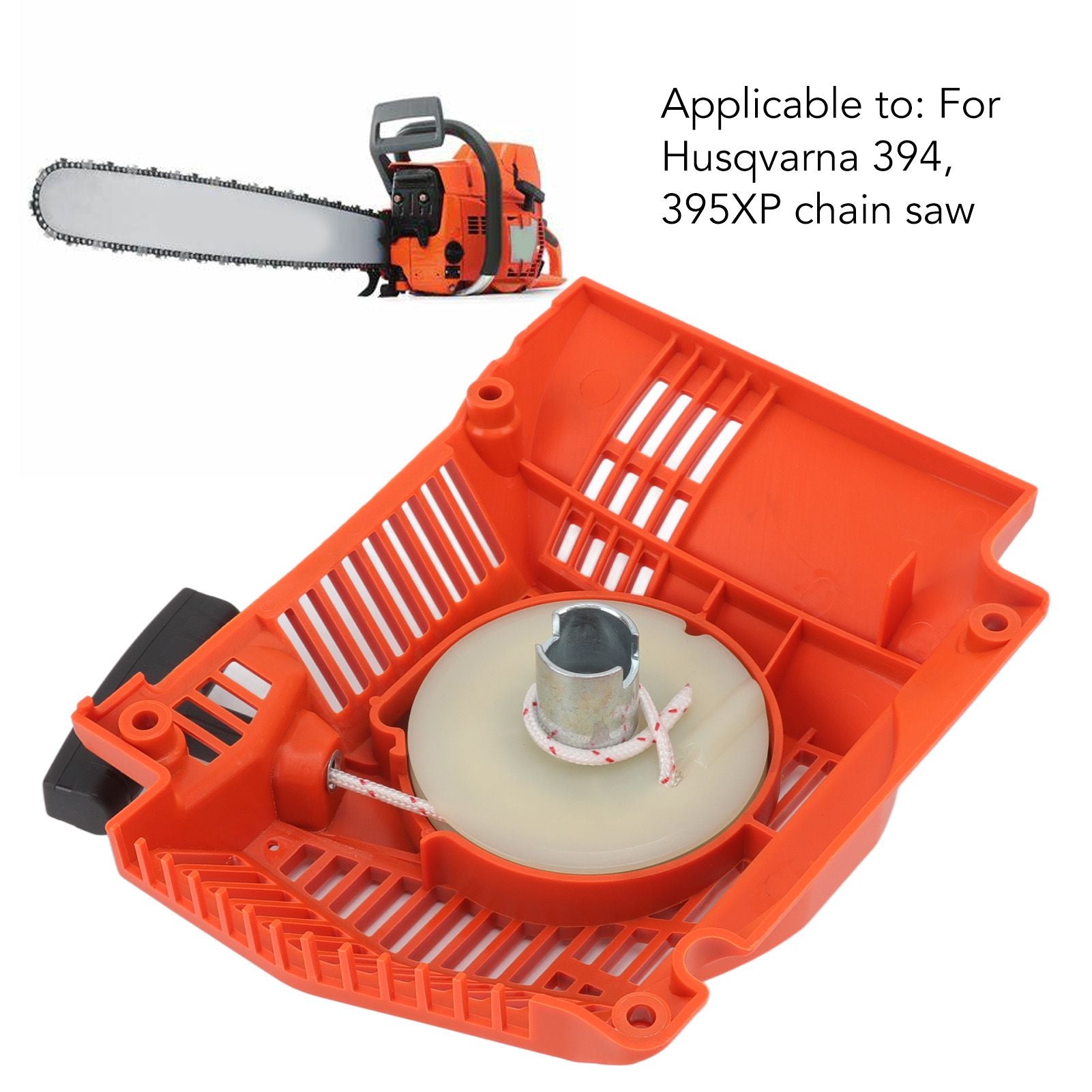 Lawn Mower Pull Starter ABS Wear Resistant Recoil Starter for Husqvarna 394 Chain Saw 5034624 02 V1294-YM0512-3111220286211