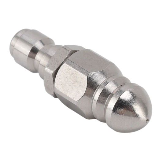 G1/4 Inch Stainless Steel High Pressure Washer Drain Sewer Cleaning Pipe Jetter Spray Quick Plug Drain Hose V1294-YM0512-3111220287211