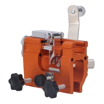 Portable Crank Chainsaw Sharpening Jig Stainless Steel Chainsaw Tooth Blade Grinder Precise Sharpening Kit V1294-YM0512-3111220287611