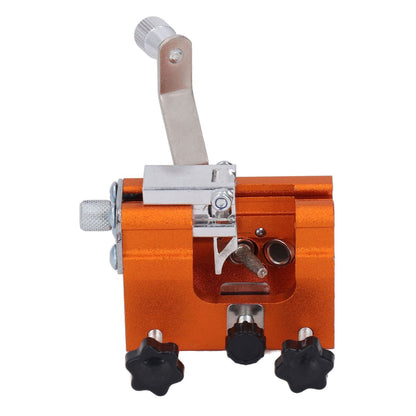 Portable Crank Chainsaw Sharpening Jig Stainless Steel Chainsaw Tooth Blade Grinder Precise Sharpening Kit V1294-YM0512-3111220287611