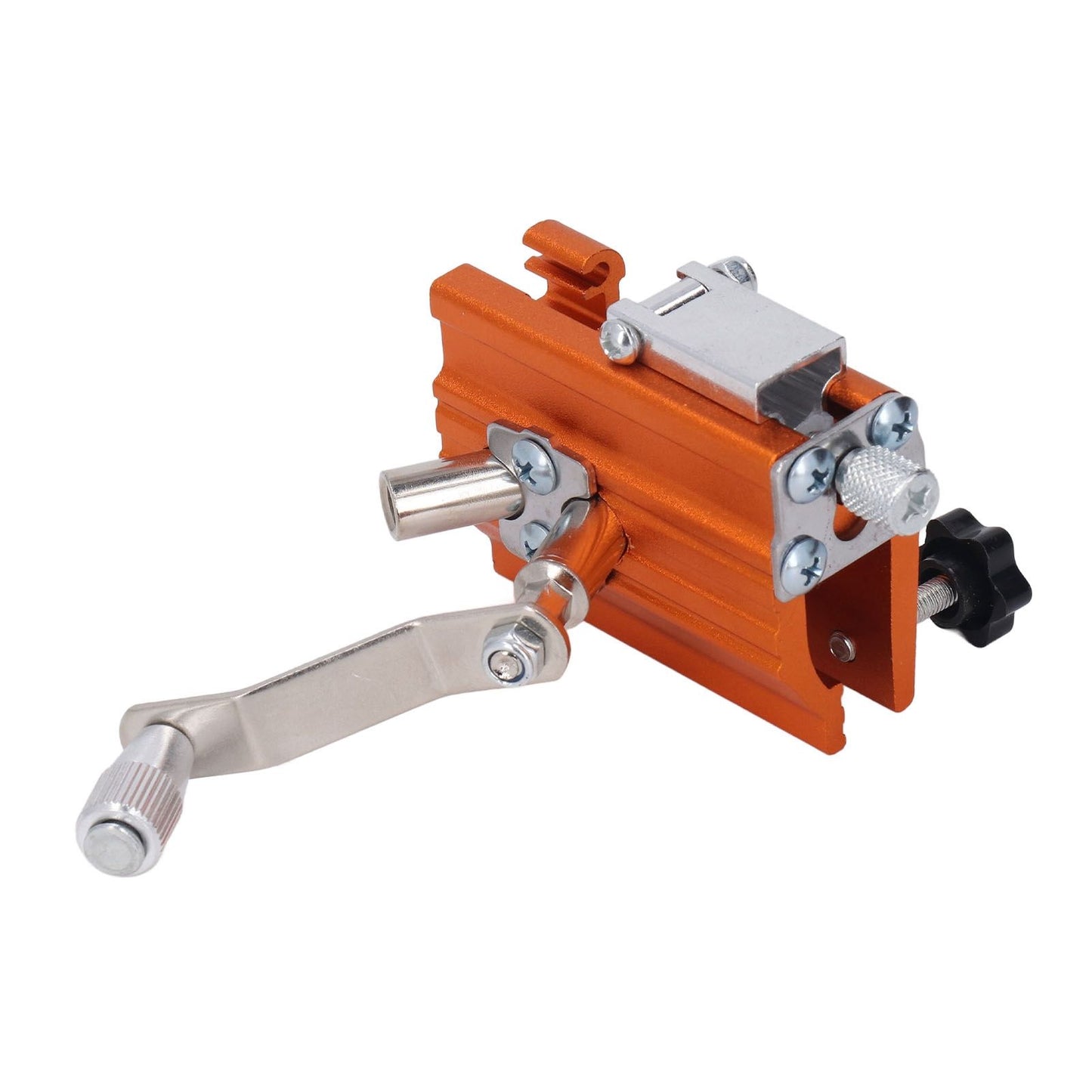 Portable Crank Chainsaw Sharpening Jig Stainless Steel Chainsaw Tooth Blade Grinder Precise Sharpening Kit V1294-YM0512-3111220287611