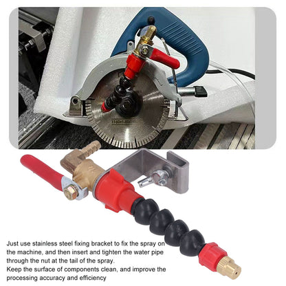 General Dust Remover Water Nozzle Pure Copper and Stainless Steel Dust Remover Water Sprayer for Replacement V1294-YM0512-3111220287811