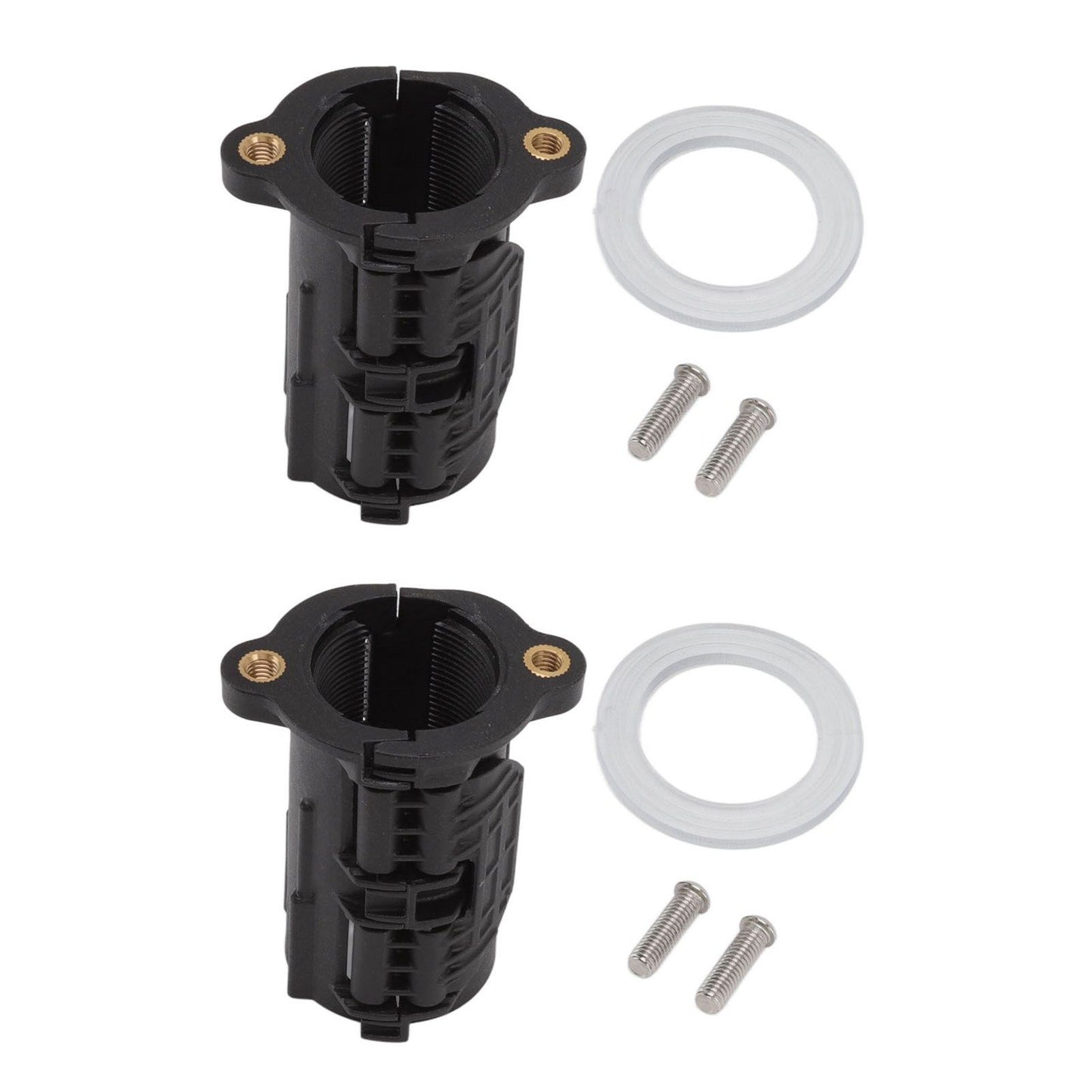 2 Sets Faucet Anti Loose Nut Fastener Quick Release Assembly Nut Fixed Base Kitchen Basin Tap Accessory V1294-YM0512-3111220288311