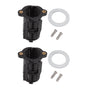2 Sets Faucet Anti Loose Nut Fastener Quick Release Assembly Nut Fixed Base Kitchen Basin Tap Accessory V1294-YM0512-3111220288311