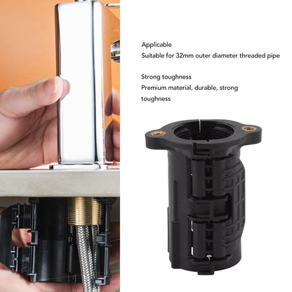2 Sets Faucet Anti Loose Nut Fastener Quick Release Assembly Nut Fixed Base Kitchen Basin Tap Accessory V1294-YM0512-3111220288311