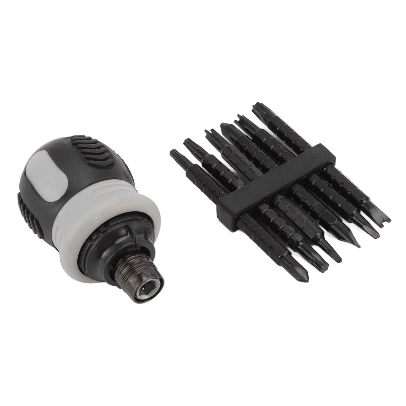 13 in 1 Mini Ratchet Screwdriver Bit Set Telescopic Labor Saving Screwdriver Handle with 6pcs Dual Purpose V1294-YM0512-3111220288811