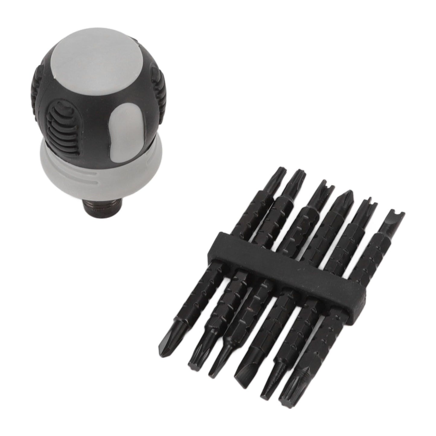 13 in 1 Mini Ratchet Screwdriver Bit Set Telescopic Labor Saving Screwdriver Handle with 6pcs Dual Purpose V1294-YM0512-3111220288811