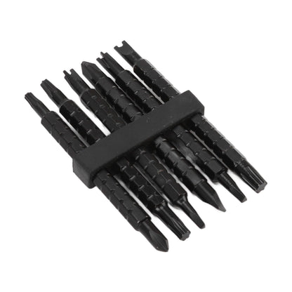 13 in 1 Mini Ratchet Screwdriver Bit Set Telescopic Labor Saving Screwdriver Handle with 6pcs Dual Purpose V1294-YM0512-3111220288811