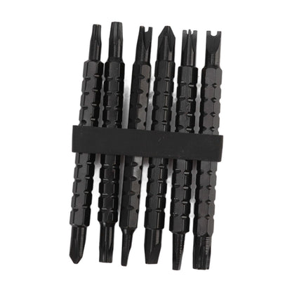 13 in 1 Mini Ratchet Screwdriver Bit Set Telescopic Labor Saving Screwdriver Handle with 6pcs Dual Purpose V1294-YM0512-3111220288811