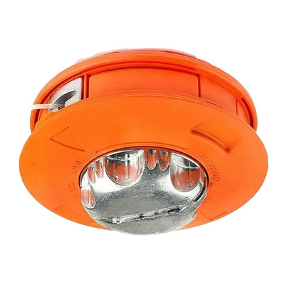 Lawn Mower Trimmer Head Dismantle Free Plastic Aluminum Trimming Head for Garden Mowing Machine Orange V1294-YM0512-3111220289111