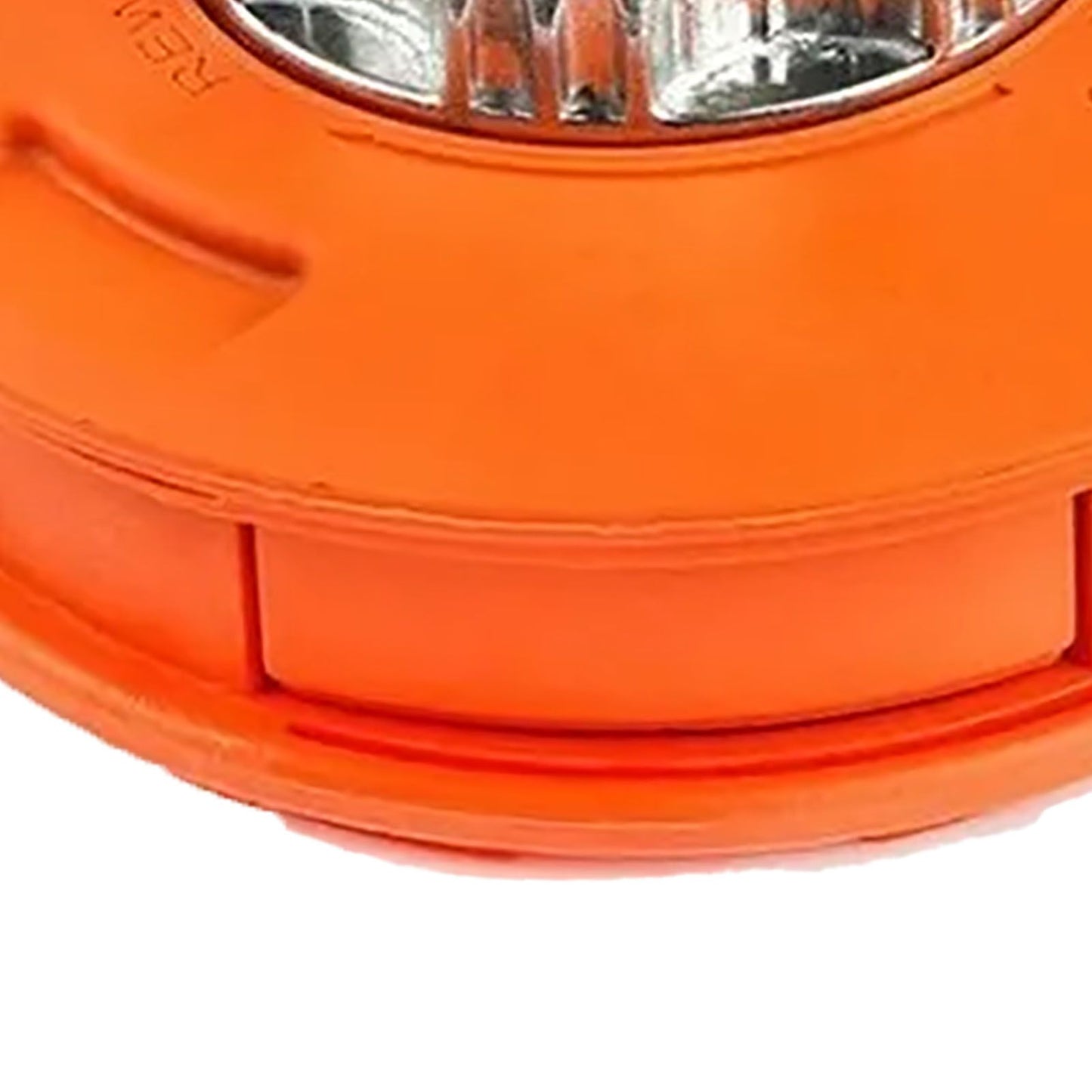 Lawn Mower Trimmer Head Dismantle Free Plastic Aluminum Trimming Head for Garden Mowing Machine Orange V1294-YM0512-3111220289111