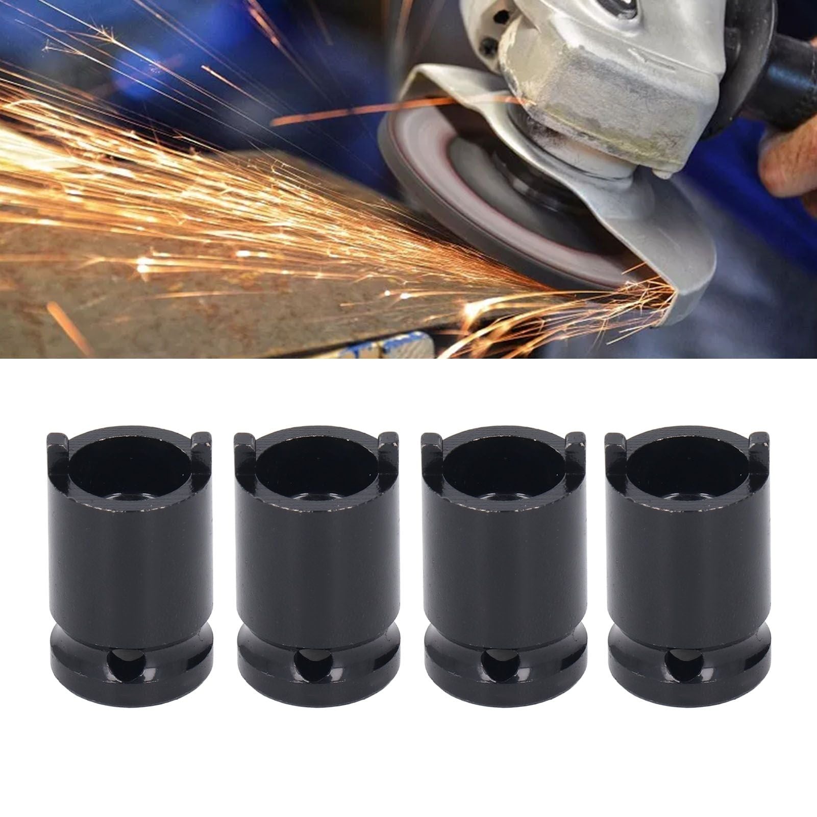 4 Pcs Angle Grinder Socket Wrench Electric Wrench Removal Angle Grinder Platen Grinder Accessories V1294-YM0512-3111220289311