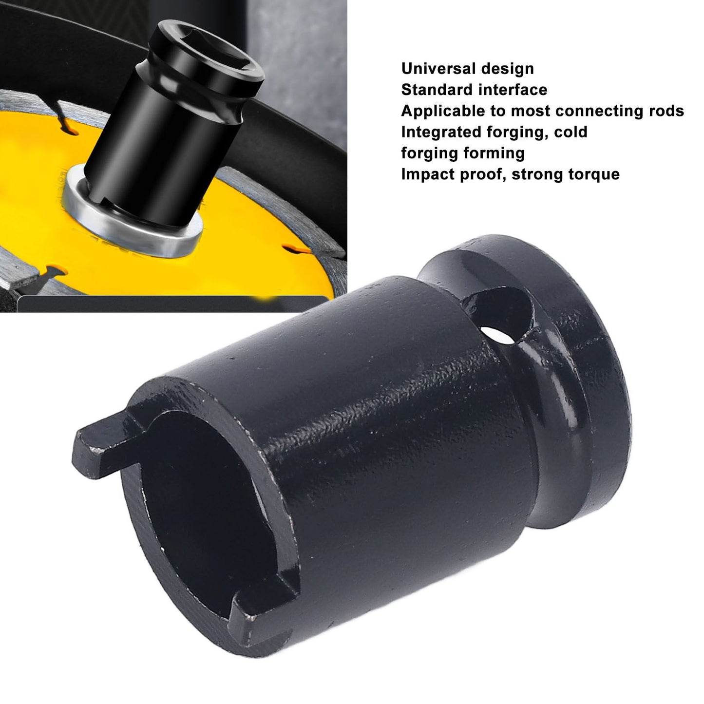 4 Pcs Angle Grinder Socket Wrench Electric Wrench Removal Angle Grinder Platen Grinder Accessories V1294-YM0512-3111220289311