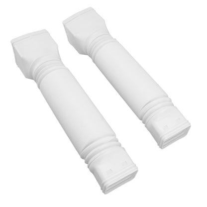 Rain Gutter Downspout Extensions Flexible Universal Drain Downspout Extender Drainage Connector Extendable V1294-YM0512-3111220289512