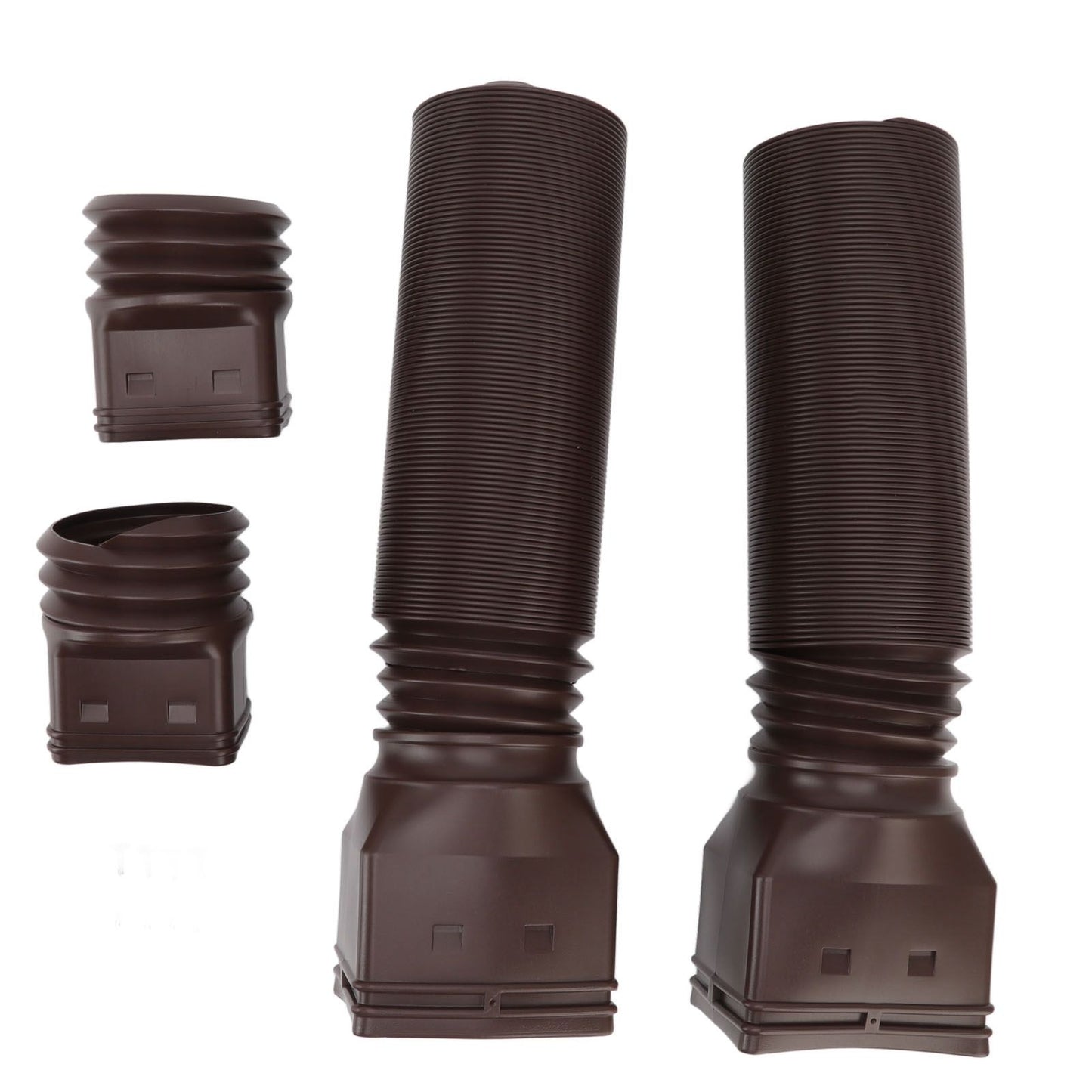 Rain Gutter Downspout Extensions Flexible Universal Drain Downspout Extender Drainage Connector Extendable V1294-YM0512-3111220289513