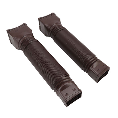 Rain Gutter Downspout Extensions Flexible Universal Drain Downspout Extender Drainage Connector Extendable V1294-YM0512-3111220289513