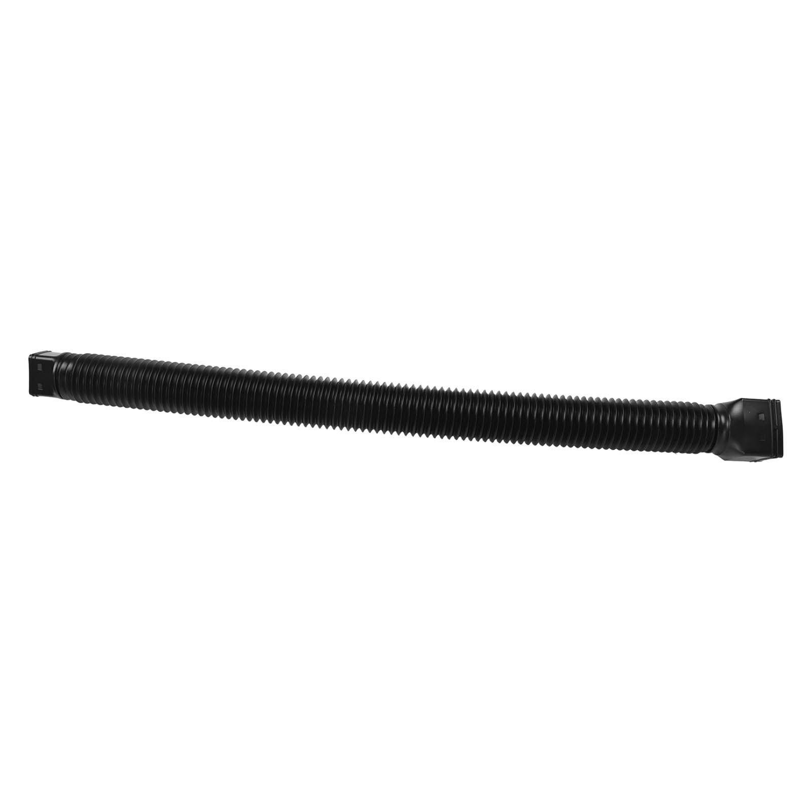 Downspout Extender Retractable Rain Gutter Drainage Pipe Down Spout Drain Extensions Black V1294-YM0512-3111220289711