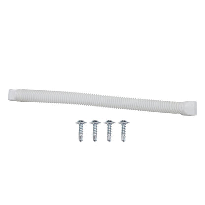 Downspout Extender Retractable Rain Gutter Drainage Pipe Down Spout Drain Extensions White V1294-YM0512-3111220289712