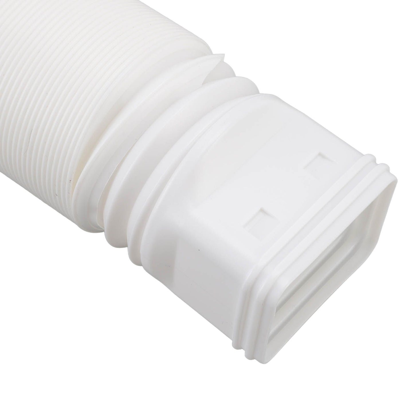 Downspout Extender Retractable Rain Gutter Drainage Pipe Down Spout Drain Extensions White V1294-YM0512-3111220289712