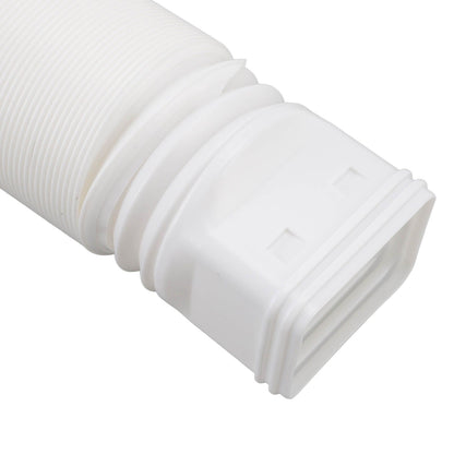 Downspout Extender Retractable Rain Gutter Drainage Pipe Down Spout Drain Extensions White V1294-YM0512-3111220289712