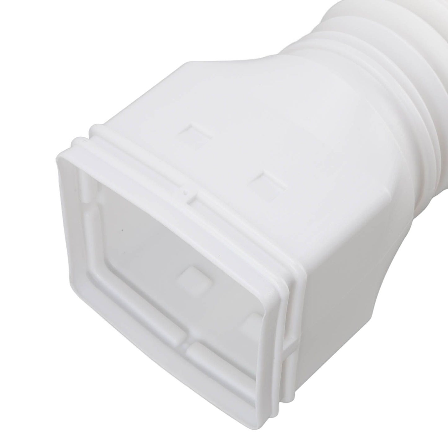 Downspout Extender Retractable Rain Gutter Drainage Pipe Down Spout Drain Extensions White V1294-YM0512-3111220289712